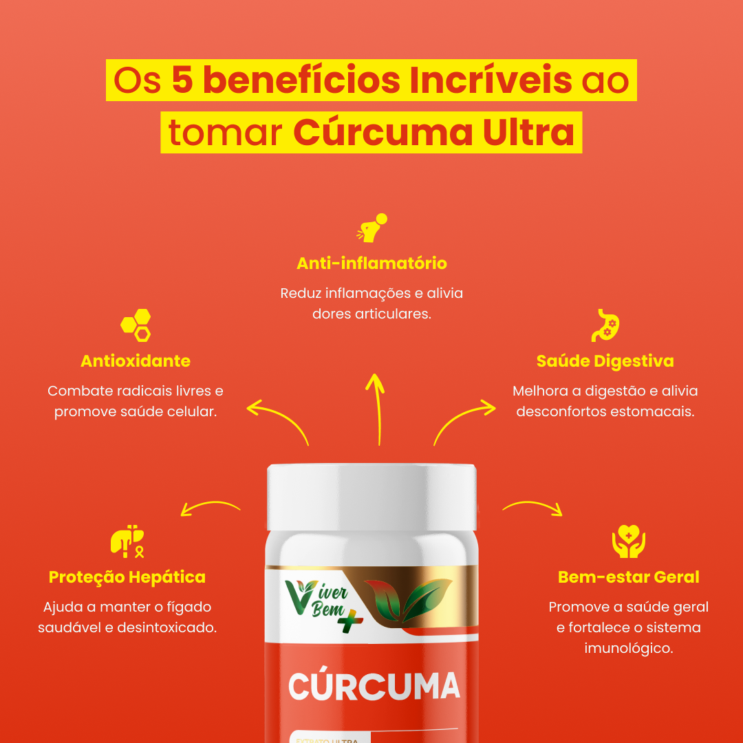 CURCUMA ULTRA | O Poder Natural Contra a Inflamação