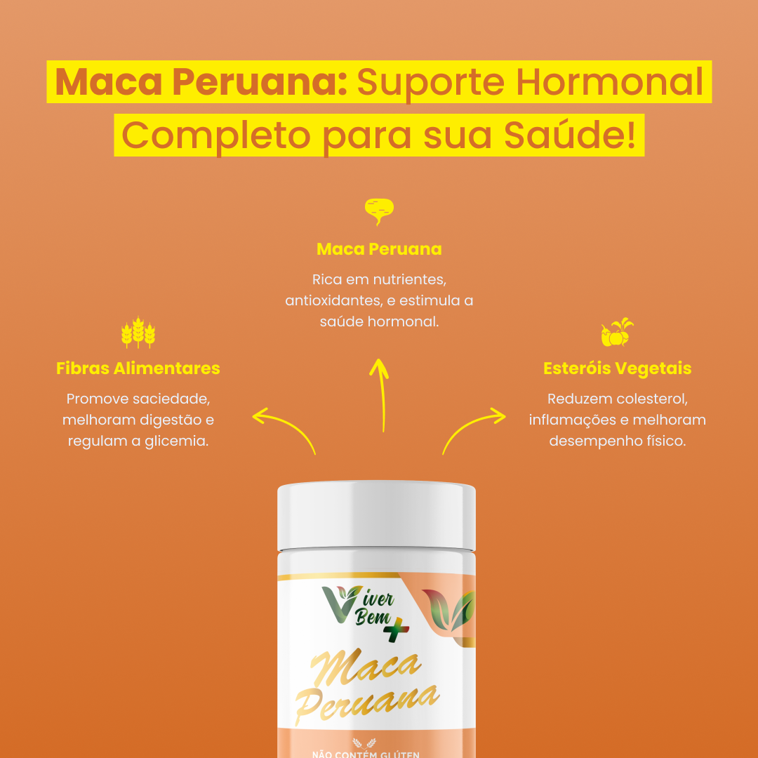 MACA PERUANA | Energia e Vitalidade para seu Dia a Dia