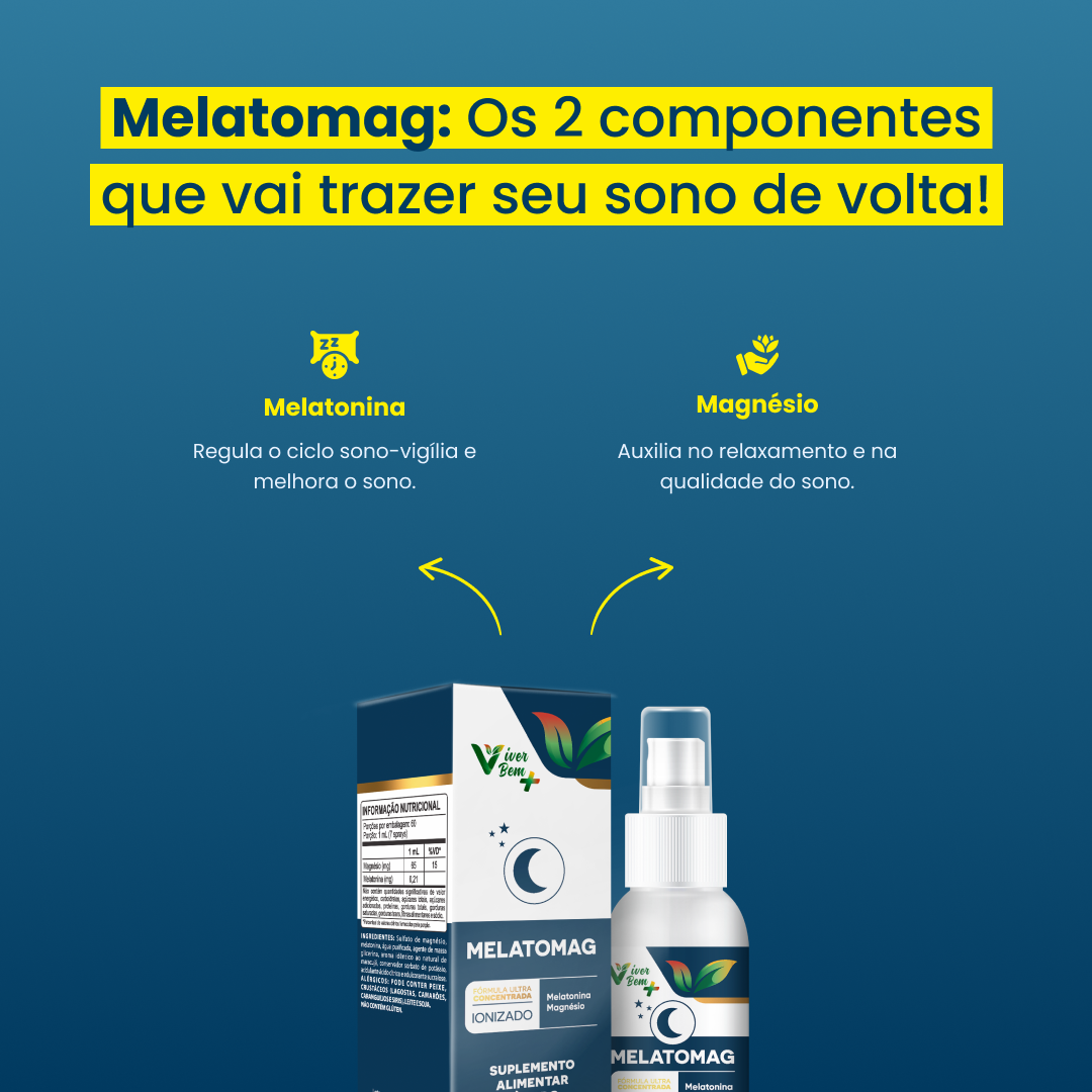 MELATOMAG | Sono Profundo e Reparador